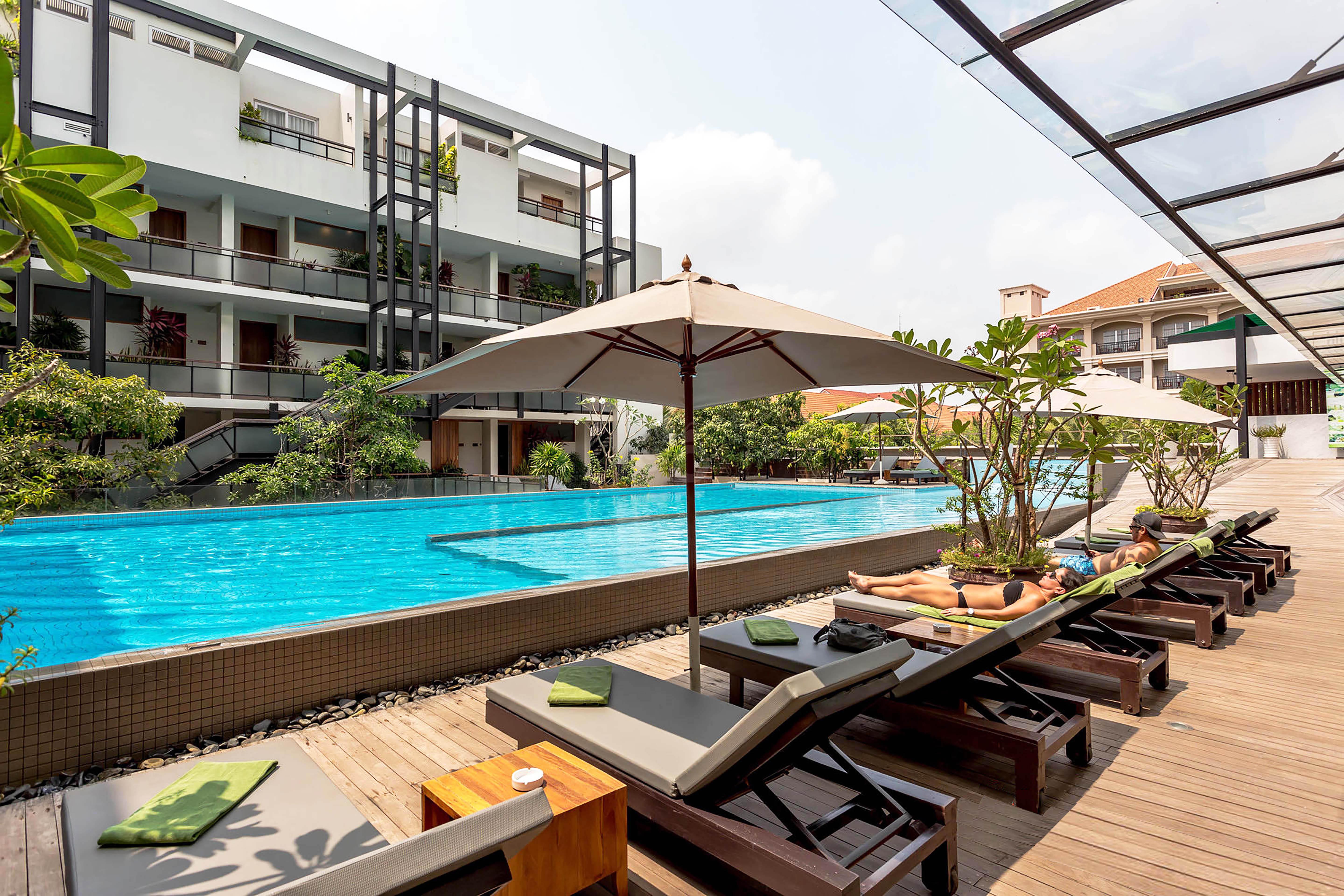 Hotel Somadevi Angkor Boutique And Resort Sziemreap Kültér fotó